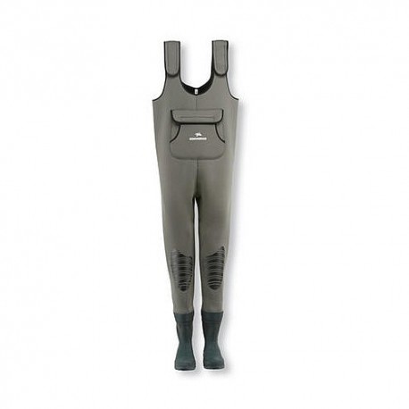 Waders CORMORAN Neopren, kaki, pentru pescuit, marimea 46/47