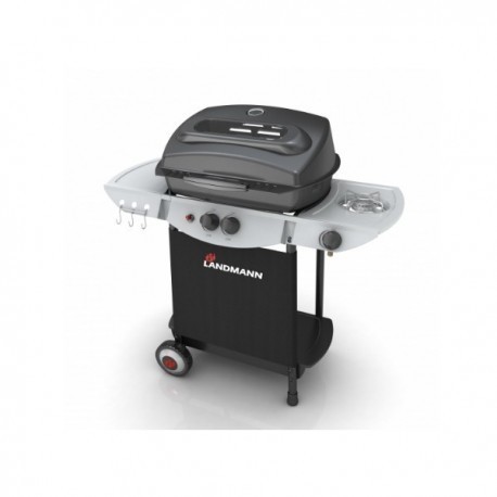 Gratar pe gaz Grill Chef by LANDMANN Lava Rock Atracto 12442