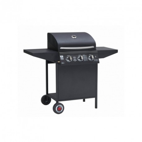 Gratar pe gaz GRILL CHEF 12733, 3 arzatoare