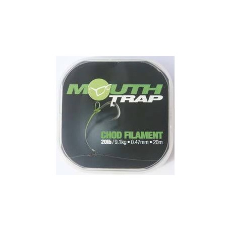 Fir KORDA MOUTH TRAP CHOD RIG 0.53MM/25LBS/20M