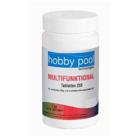 Tablete multifunctionale pentru piscine 1kg Hobby Pool Germania