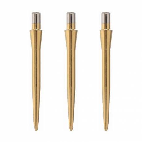 Varfuri sageti darts TARGET Storm Smooth Gold - 30 mm