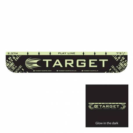 Linie distanta aruncare darts TARGET - Fosforescenta