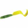 Vierme MISTER TWISTER LIME BLACK/YELLOW, 10CM, 5BUC/PLIC