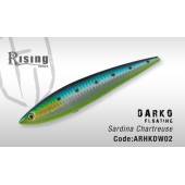 Vobler HERAKLES DARKO-S 14.5cm 60gr Sardine Chartreuse