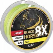 Fir textil JAXON BLACK HORSE PE 8X FLUO 125m 0.18mm