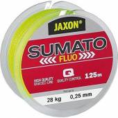 Fir textil JAXON SUMATO FLUO 125m 0.16mm 17kg