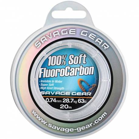 Fir fluorocarbon SAVAGE GEAR SOFT 026MM/4,7KG/50M