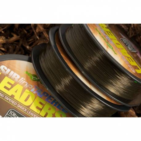 Leader monofilament KORDA SUBLINE 0.30-0.50MM