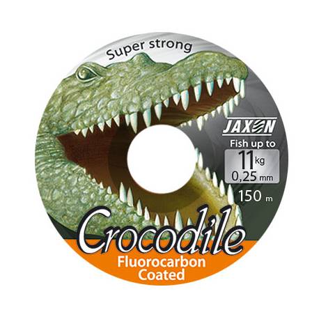 Fir monofilament JAXON CROCODILE FLUOROCARBON COATED 25m 0.08mm 1kg