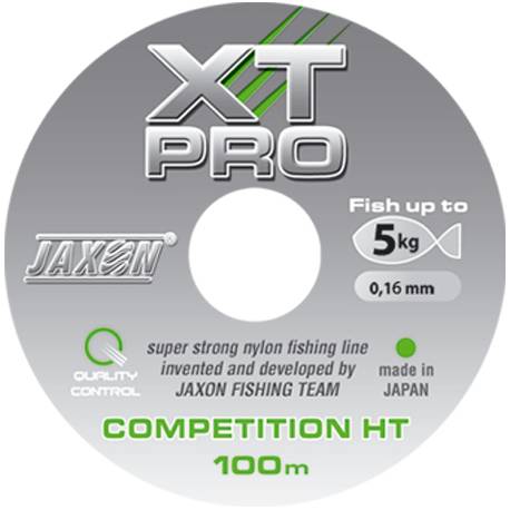 Fir monofilament JAXON XT-PRO COMPETITION HT 100m 0.095mm 1kg