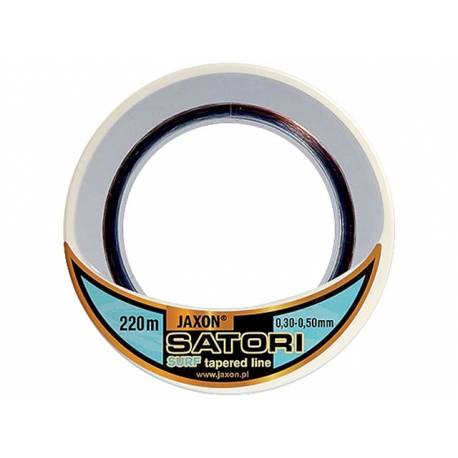 Fir monofilament JAXON SATORI SURF CONIC 220m 0.28-0.48mm