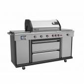 Bucatarie pe gaz LANDMANN 12970 Triton PTS 6.1+, 6 arzatoare, inox