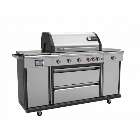 Bucatarie pe gaz LANDMANN 12970 Triton PTS 6.1+, 6 arzatoare, inox