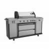 Bucatarie pe gaz LANDMANN 12970 Triton PTS 6.1+, 6 arzatoare, inox