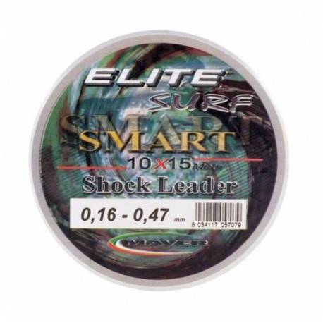 Fir inaintas conic MAVER ELITE SHOCK LEADER 10x15m 0.16-0.47mm