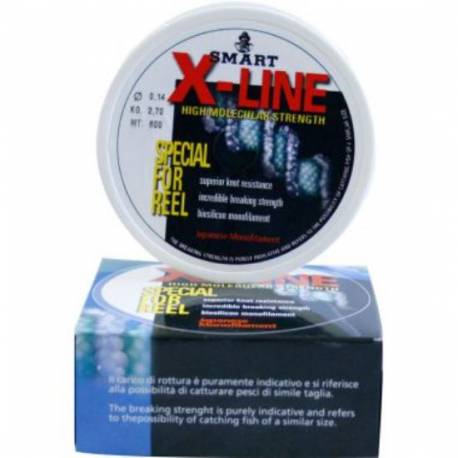 Fir monofilament MAVER SMART X LINE 600m 0.35mm 17.00kg