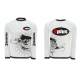 Bluza CARP ZOOM Predator-Z OPlus, alb, pentru pescuit, marimea L
