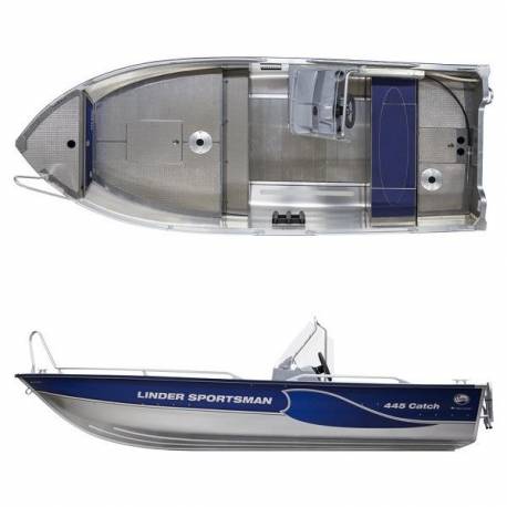 Barca aluminiu LINDER 445 SPORTSMAN Catch Facelift