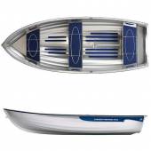 Barca aluminiu LINDER 440 FISHING (14,1 ft)