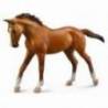 Figurina Cal Thoroughbred Mare Chestnut Deluxe COLLECTA