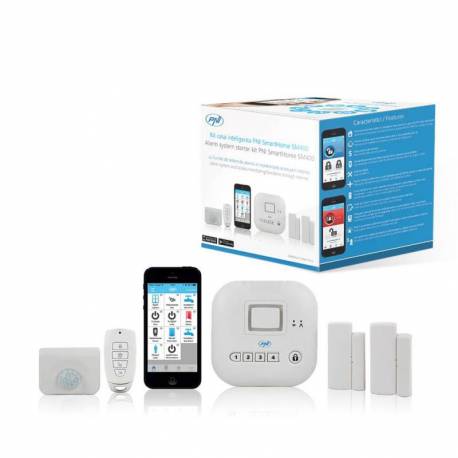 Kit casa inteligenta PNI SmartHome SM400 cu functie de sistem de alarma si monitorizare acces prin internet