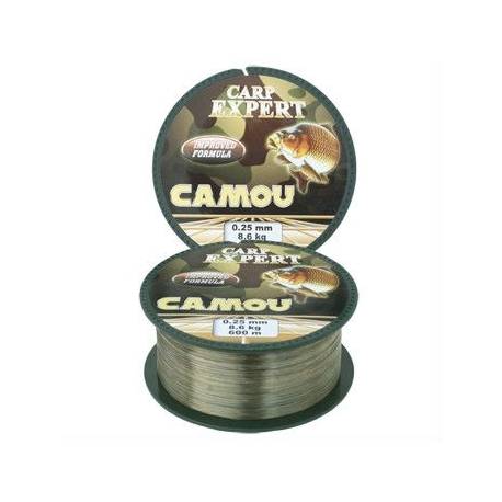 Fir monofilament CARP EXPERT CAMOU 600m 0,30mm 12.1kg