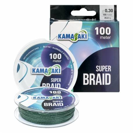 Fir textil KAMASAKI Super Braid 100m 0,30mm