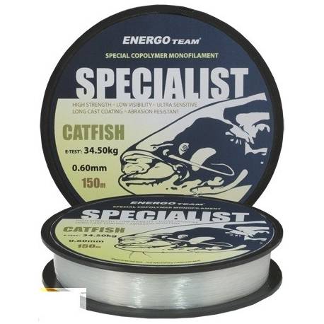 Fir monofilament ENERGOTEAM SPECIALIST CATFISH 0,30mm 150m 11.21kg