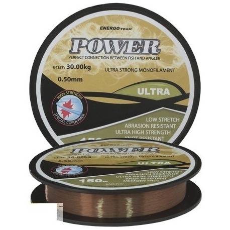Fir monofilament ENERGOTEAM ULTRA POWER 0,50mm 150m 30.0kg