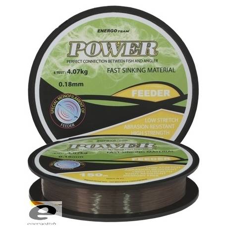 Fir monofilament ENERGOTEAM POWER FEEDER 0,16mm 150m 3.42kg