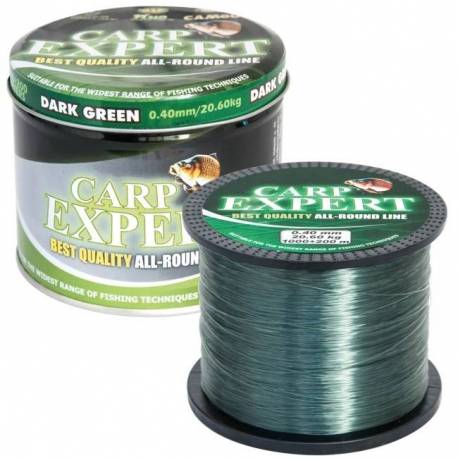 Fir monofilament CARP EXPERT DARK GREEN 0,30MM 13.7KG 1200M