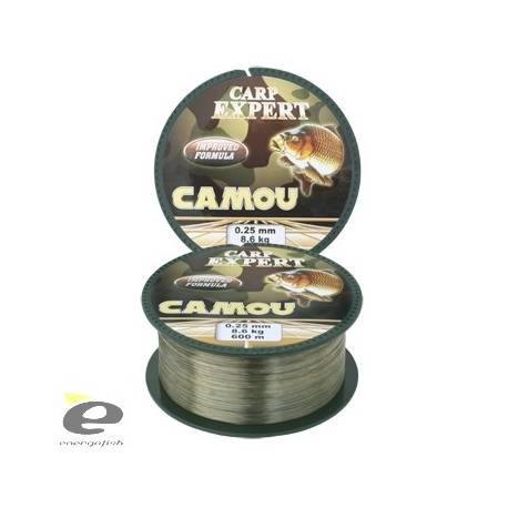 Fir monofilament CARP EXPERT CAMOU 600m 0,40mm 17.9kg