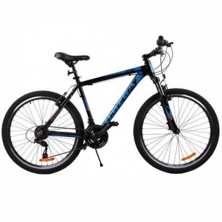 Bicicleta MTB OMEGA 3700 26", Negru/Albastru/Portocaliu