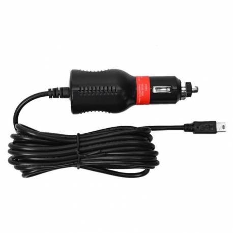 Incarcator auto PNI cu mufa MiniUSB 12V/24V - 5V /1.5A lungime cablu 3.5m