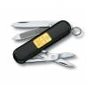 Briceag multifunctional VICTORINOX Classic cu lingou aur 24k 1 gr