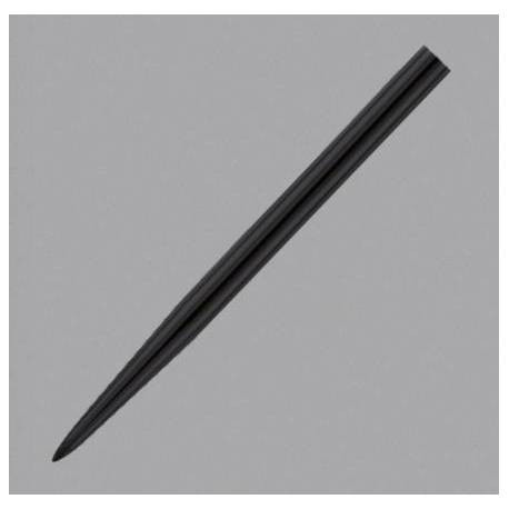 Varfuri darts simple Negre - 32 mm