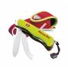 Briceag multifunctional VICTORINOX RescueTool One Hand, galben fosforescent + husa nailon