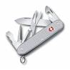 Briceag multifunctional VICTORINOX Pioneer Alox, argintiu, 9 functii