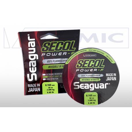 Fir fluorocarbon COLMIC SEAGUAR SECOL POWER-F 50M 0.52mm 22.0kg