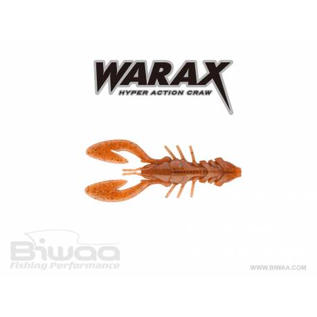 Naluca soft BIWAA WARAX 4" 10cm Orange Green
