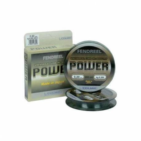 Fir monofilament COLMIC FENDREEL POWER 200M 0.35mm 12.70kg