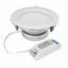 Spot LED PNI D-Light 1502N incastrabil de interior 3000K alb neutru