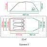 Cort camping COLEMAN Caucasus 3, 3 persoane