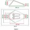 Cort camping COLEMAN Aravis 2 persoane