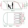 Cort camping COLEMAN Oak Canyon 4 persoane