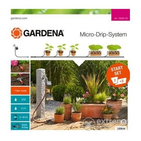 Set Micro-Irigare cu Programator udat EasyControl 1881 - GARDENA 13002