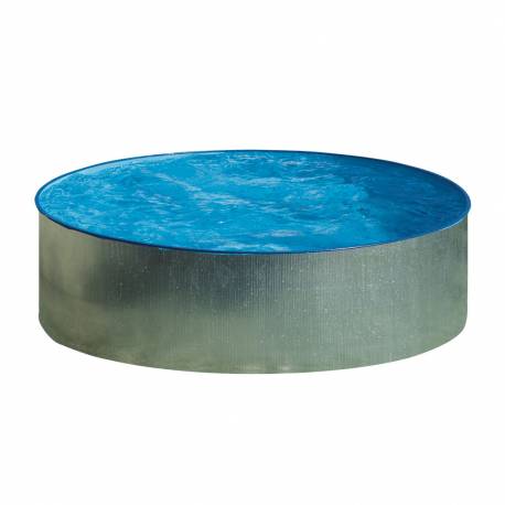 Kit piscina rotunda cu pereti galvanizati ф450x90cm, pereti metalici GRE
