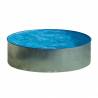 Kit piscina rotunda cu pereti galvanizati ф450x90cm, pereti metalici GRE