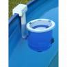 Kit piscina rotunda cu pereti galvanizati ф350x90cm, pereti metalici GRE